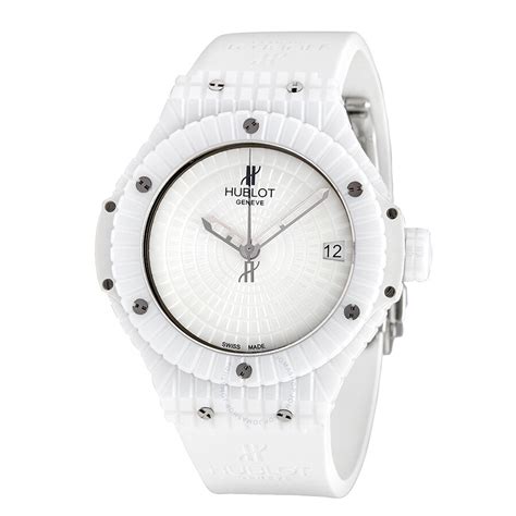 Hublot Big Bang White Caviar Ceramic Men's Watch 